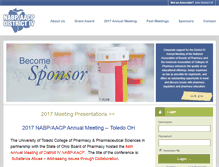 Tablet Screenshot of district4nabp-aacp.org